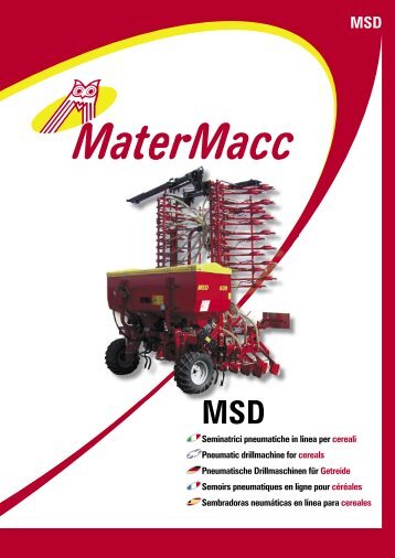 MSD - MaterMacc