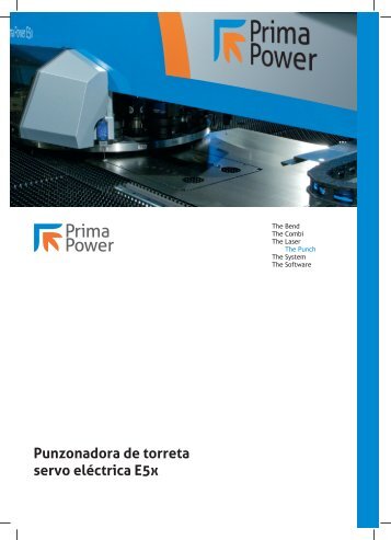 Punzonadora servo electrica E5x - Prima Power