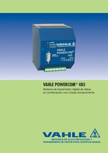 VAHLE POWERCOMÂ® 485 - Interempresas