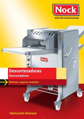 Descortezadoras/Descueradoras Nock - Interempresas