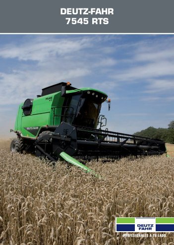 DEUTZ-FAHR 7545 RTs - Interempresas
