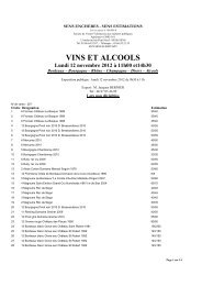 liste vte vins du 12.11.2012 - Interencheres