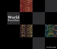 World Textiles brochure - Interface