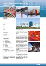 MERO-TSK International GmbH & Co. KG COMPANY ... - Interflooring