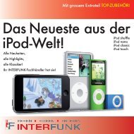 Das Neueste aus der iPod-Welt!