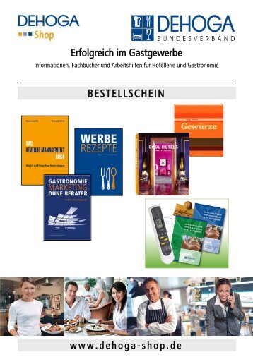 Erfolgreich im Gastgewerbe BESTELLSCHEIN - Interhoga