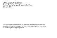 OPEL Signum Business - Interhoga