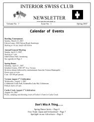 Newsletter Spring 2007.pdf - Interior Swiss Club