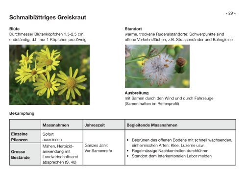 Praxishilfe Neophyten - Interkantonales Labor