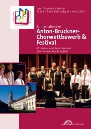 Anton-Bruckner- Chorwettbewerb & Festival - interkultur.com