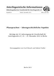 und Ã–kolinguistik im Vergleich: AnsÃ¤tze, Traditionen, Schnittstellen