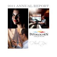 2011 annual report - Interlochen Center for the Arts