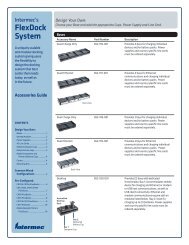 FlexDock Accessory Guide - Intermec