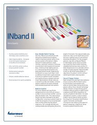 INband II Product Profile (PDF) - Intermec