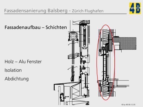 Fassadensanierung Balsberg - ZÃ¼rich Flughafen Otto Bachmann - GNI