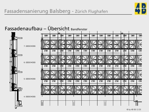 Fassadensanierung Balsberg - ZÃ¼rich Flughafen Otto Bachmann - GNI