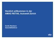 AMAG RETAIL Autowelt ZÃ¼rich, Guido Neuhaus - GNI