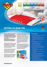 Box Fon WLAN 7390 - Fritz