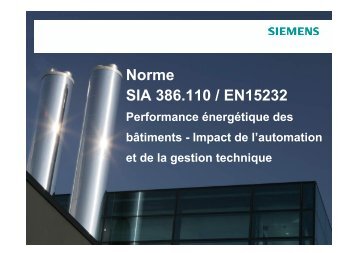 Norme SIA 386.110, Franco Perina - GNI