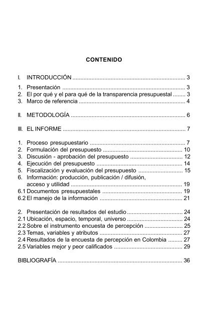 Reporte Nacional - Ãndice Latinoamericano de Transparencia ...