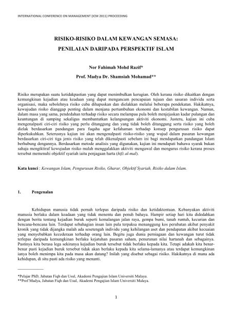 Cara Pengurusan Risiko Dalam Perniagaan