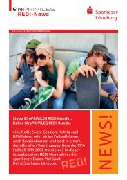 Giroprivileg RED! - Sparkasse Lüneburg