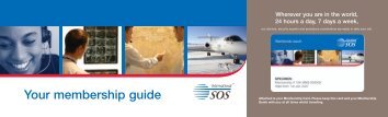Your membership guide - International SOS