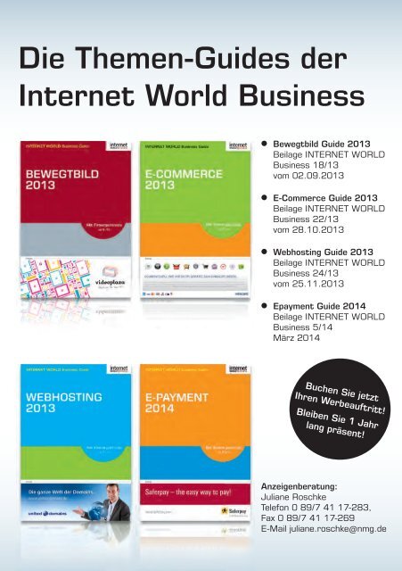 AUS- UND WEITERBILDUNG - Internet World Business