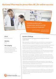 Case Study: National Pharmacies - Internode