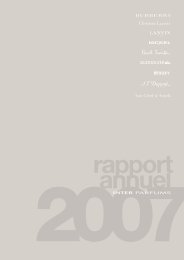 Rapport annuel 2007 - Interparfums