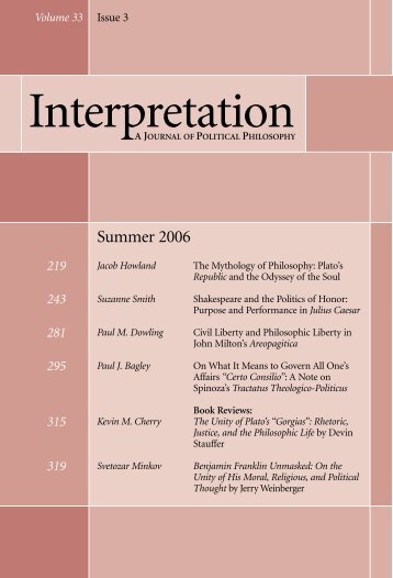Summer 2006 - Interpretation