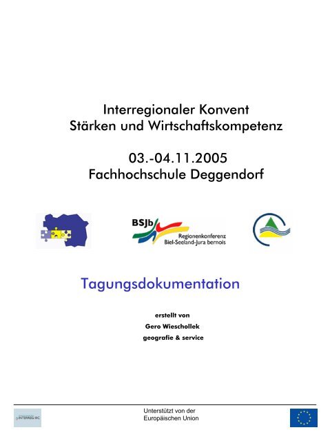04.11.2005 Fachhochschule Deggendorf - RISE