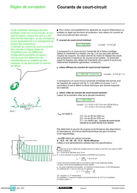 Guide conception MT - Intersections - Schneider Electric