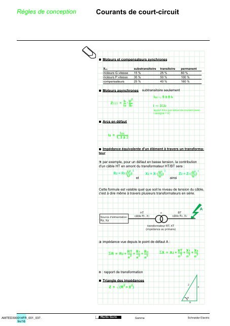 Guide conception MT - Intersections - Schneider Electric