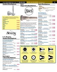 BRASS ACCESSORIES - Cascio Interstate Music