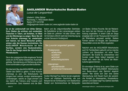 Köpfe der Region - Ausgabe BBA2