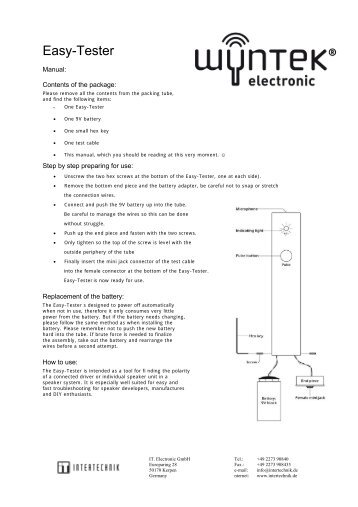 Easy-Tester - Intertechnik