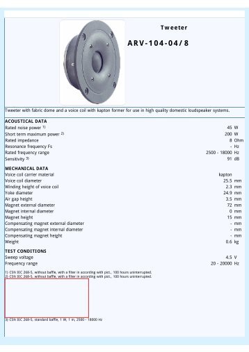 TVM Acoustics, ValaÅ¡skÃ© MeziÅÃ­ÄÃ­ - Intertechnik