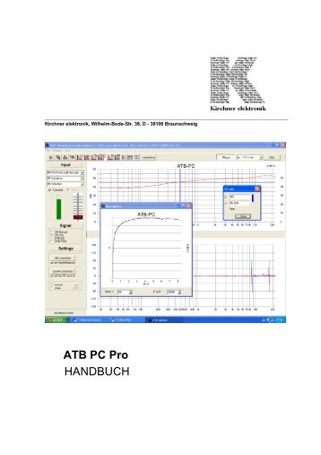 ATB PC Pro HANDBUCH - Intertechnik
