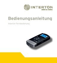 Bedienungsanleitung - Interton