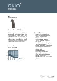 Avio 5 A570D Data sheet - Interton