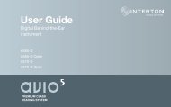 Avio 5 BTE User guide - Interton