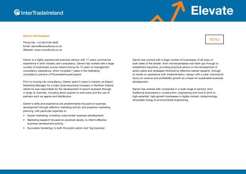 Elevate - IntertradeIreland