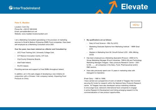 Elevate - IntertradeIreland