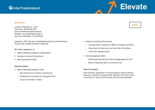 Elevate - IntertradeIreland