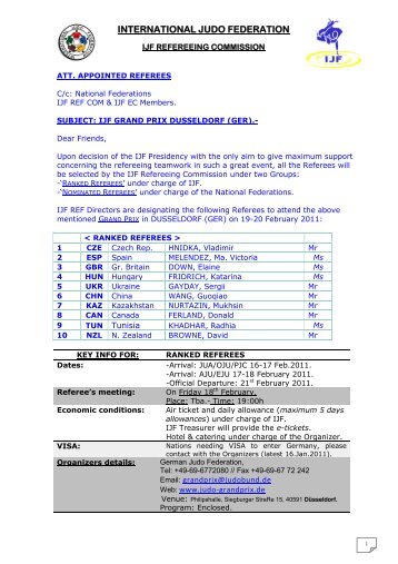 Referee Information (pdf) - International Judo Federation