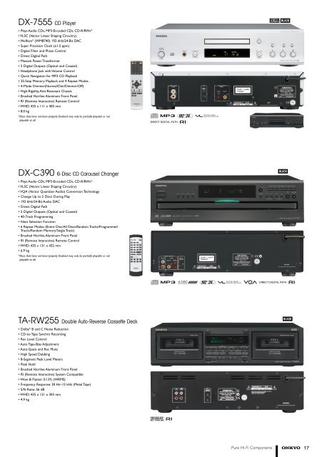 onkyo cd player dx-c390 onkyo cd player dx-c390