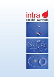 Thoracic catheter - Intra Special Catheters GmbH