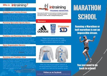 MARATHON SCHOOL - Intraining