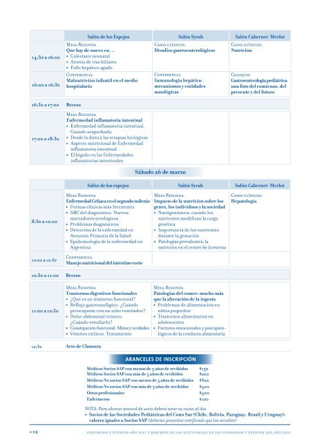 SocIEDAD ARGENTINA DE PEDIATRíA - IntraMed